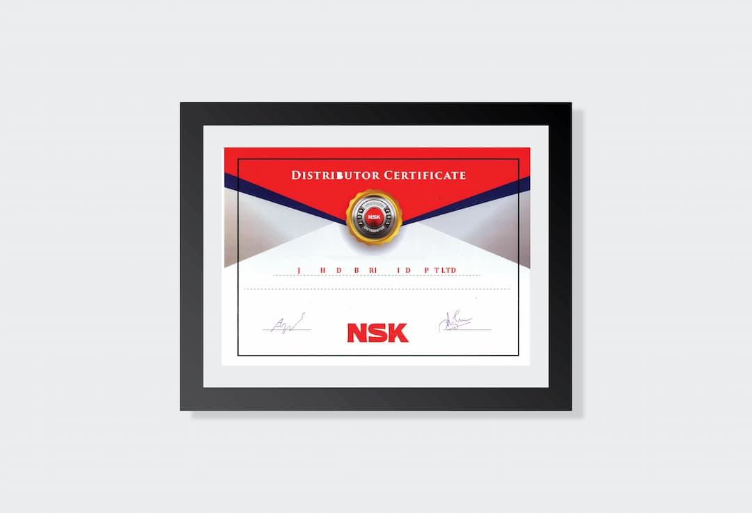 Jayachandra Bearings Certificate 2