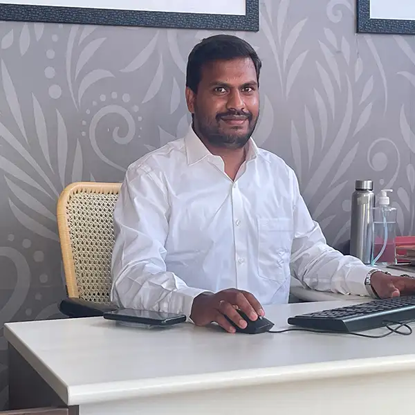 M. Saravanan, Senior Sales Executive