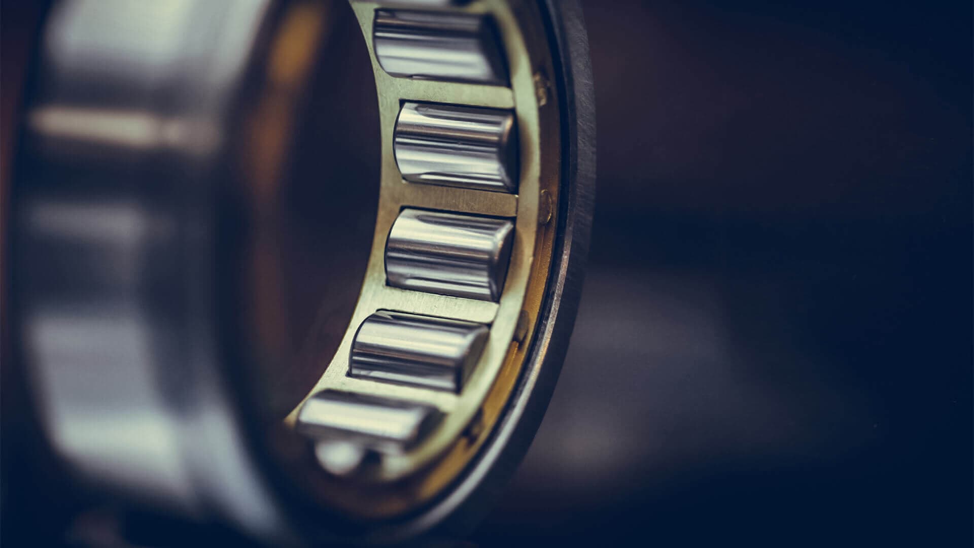 A modern factory interior with machinery.
