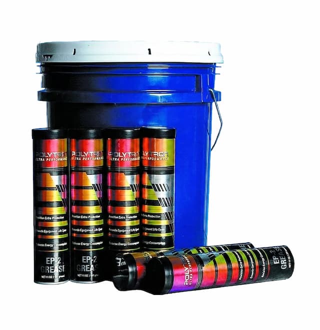 Polytron EP-2 Grease bucket and tubes