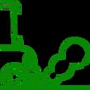 Considerable reduction in vibrations and in exhaust pollutants